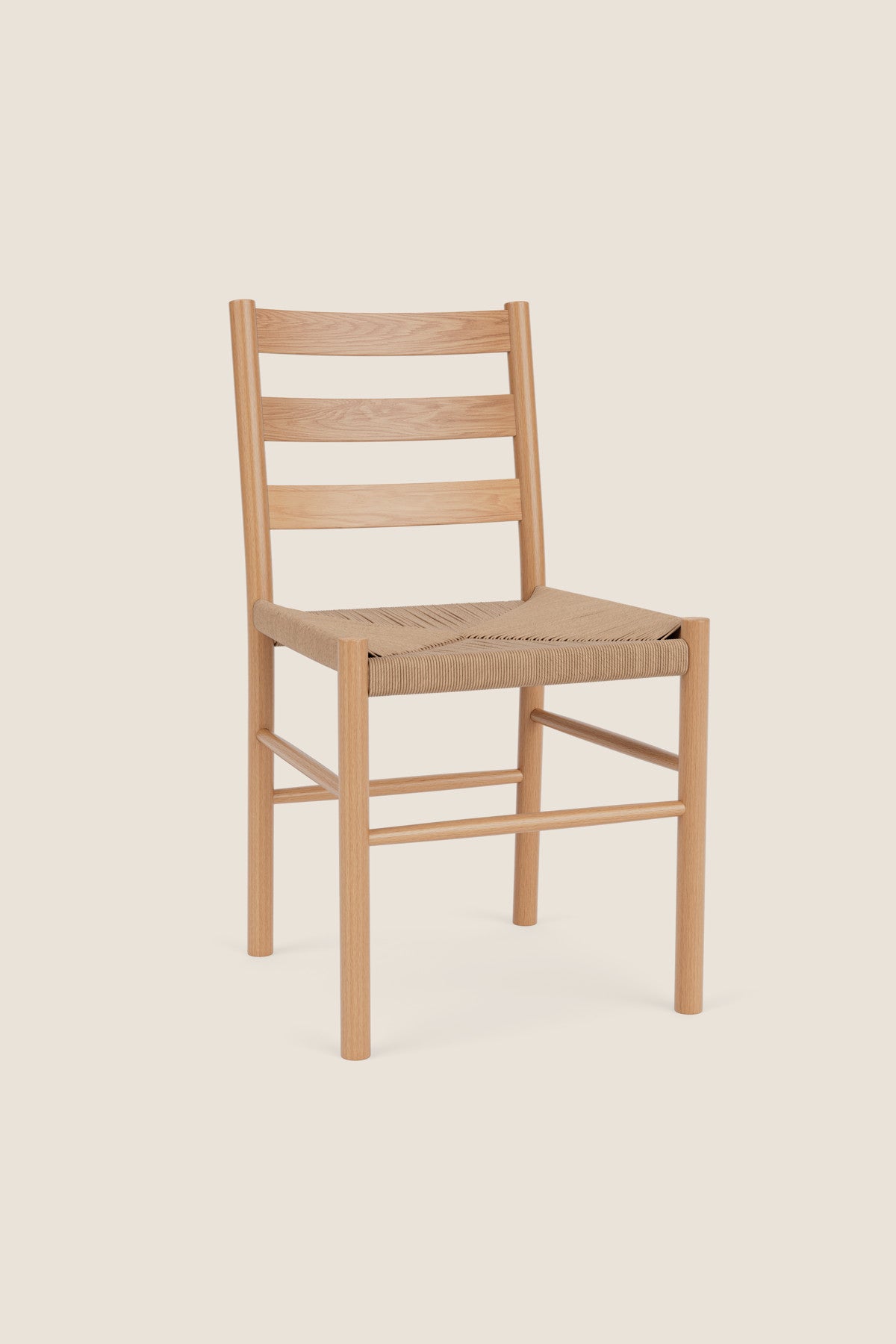 White oak ladder back Knox Chair from Chilton Furniture