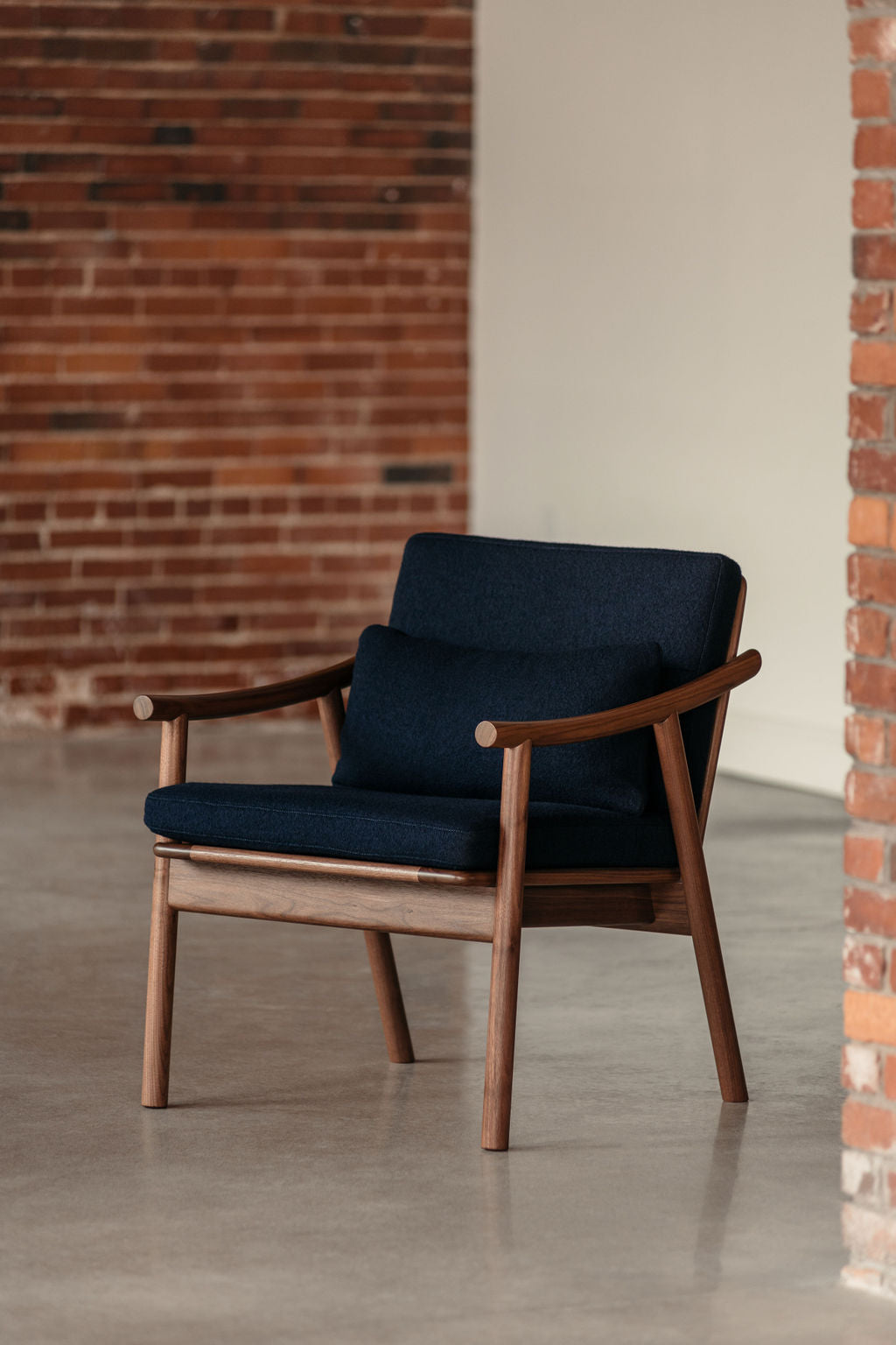 Nautilus Lounge Chair - Walnut