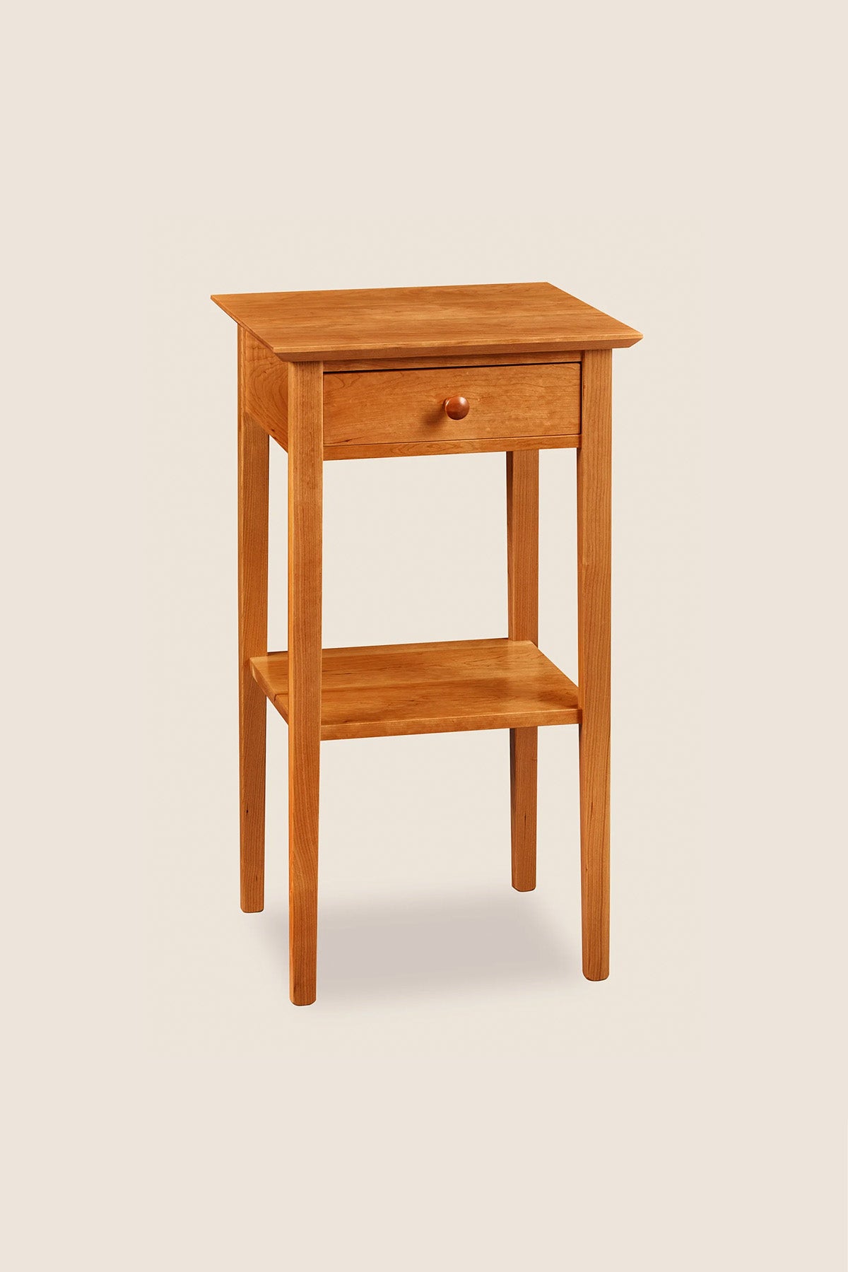 サイドテーブル・ナイトテーブル・ローテーブル ACME Furniture DELMAR STEP END TABLE Shaker Night Table - Cherry