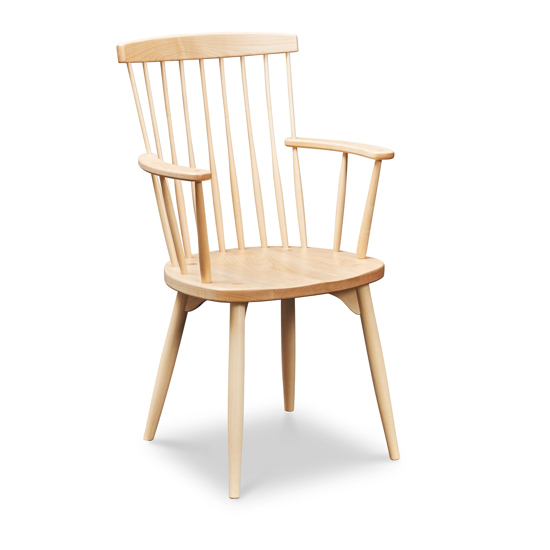Chilton Spindle Arm Chair in solid maple wood