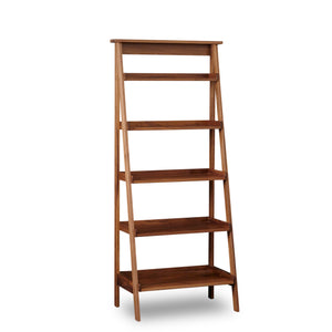 Walnut Ladder Shelf from Chilton Furniture with 5 open shelves