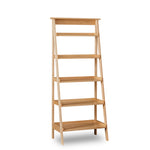 Maple Ladder Shelf from Chilton Furniture with 5 open shelves