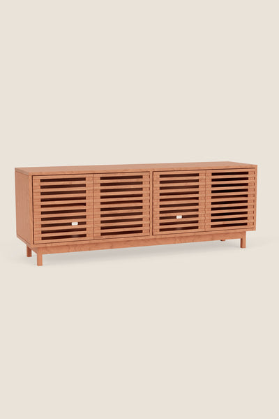 Upland Media Stand - Cherry