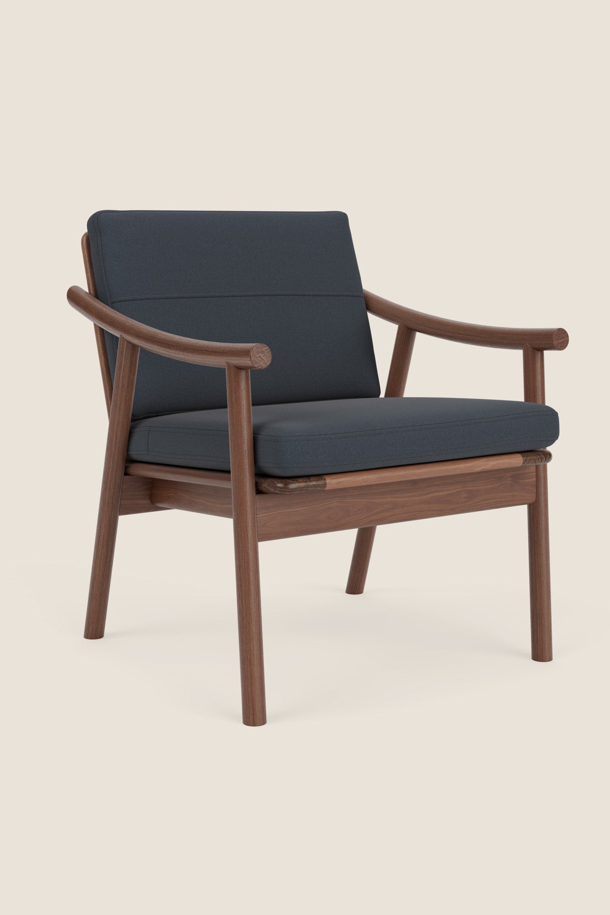 Nautilus Lounge Chair - Walnut