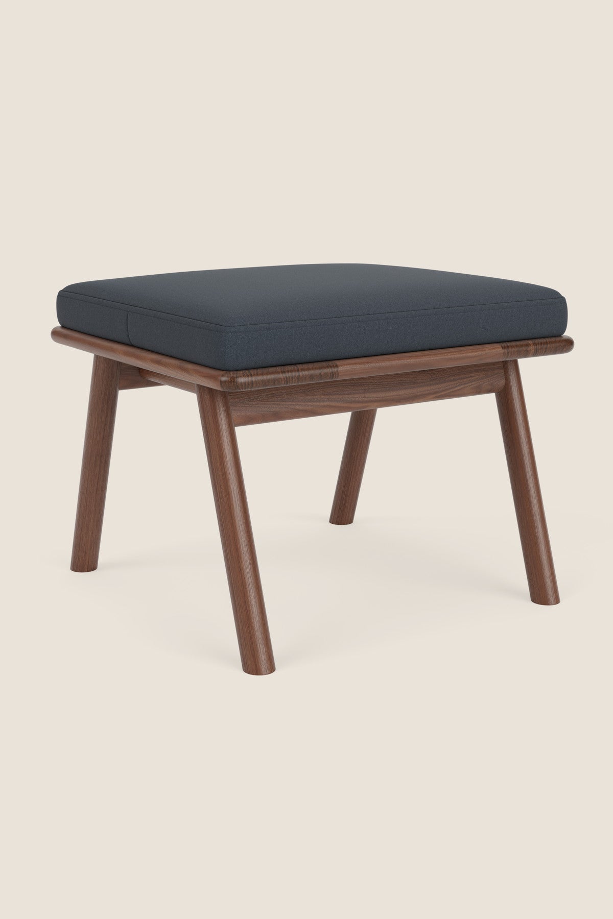 Nautilus Ottoman - Walnut