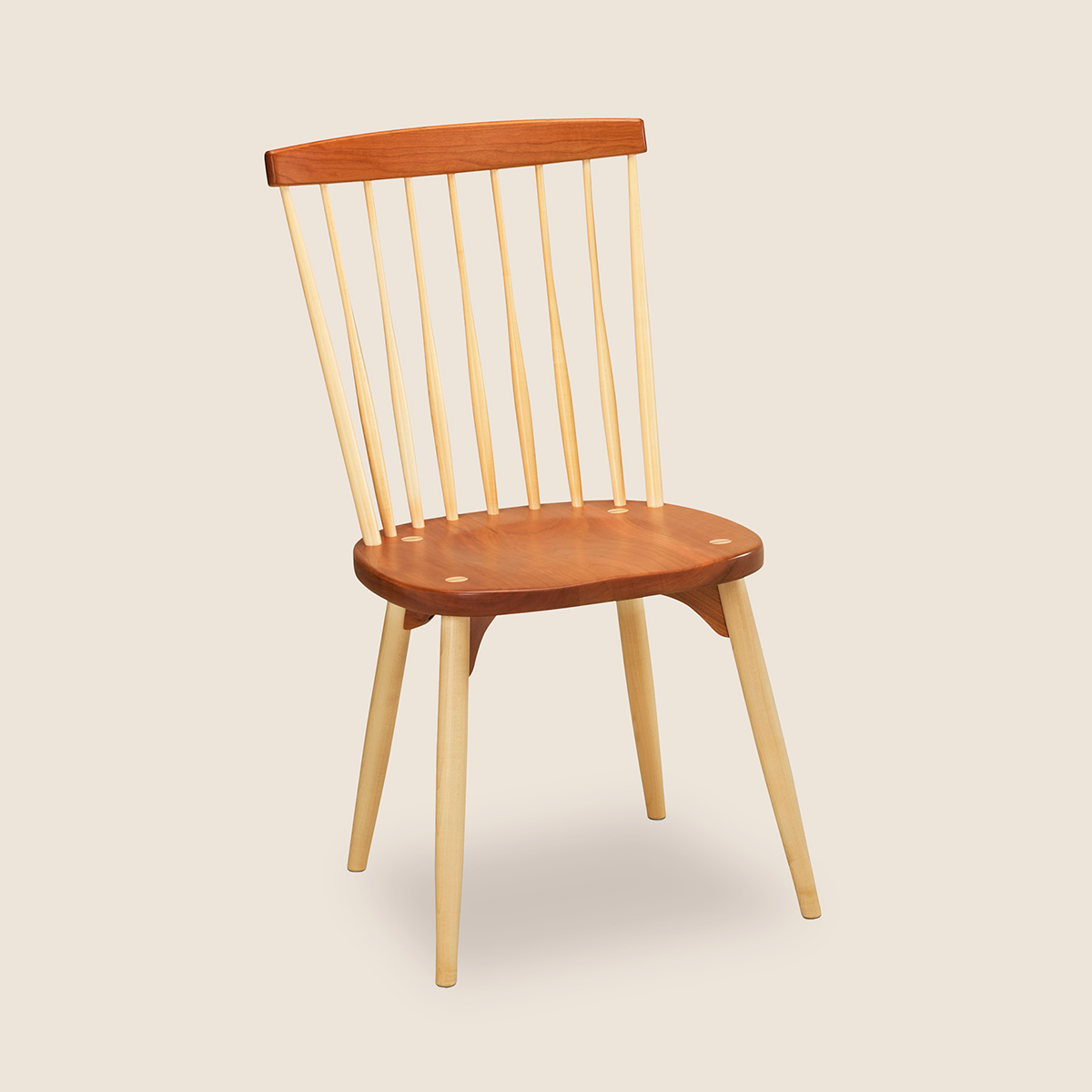 Chilton Spindle Chair - Cherry and Ma...