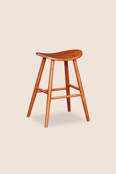 Davis Stool - Cherry