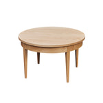 Round Shaker Heirloom Coffee Table in maple