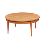 Round Shaker Heirloom Coffee Table in cherry