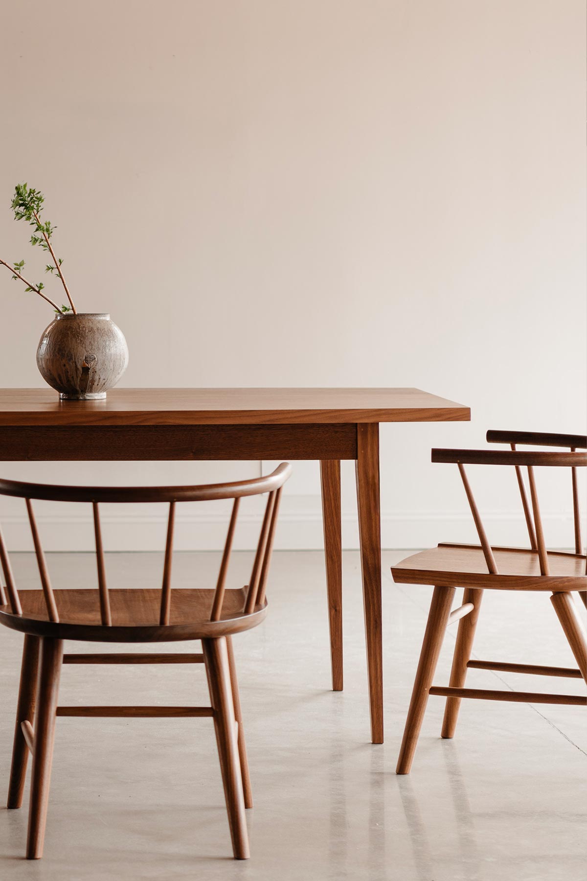 Shaker Heirloom Boat Table - Walnut