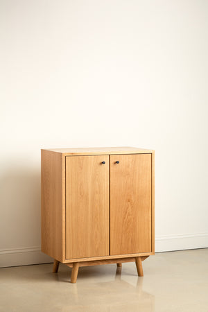 Small Fjord Sideboard in white oak from Chilton Furniture Co. in Maine