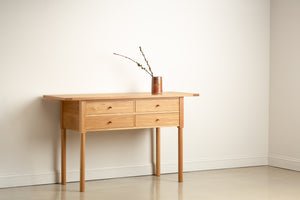 Revelry Sideboard in white oak from Chilton Furniture Co. in Maine