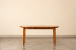 Shaker Oval Extension Table with one leaf