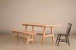North Table and Bench with Concord Chair from Chilton Furniture in Maine