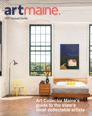 Cover of Art Maine magazine featuring Chilton Furniture's Acadia collection