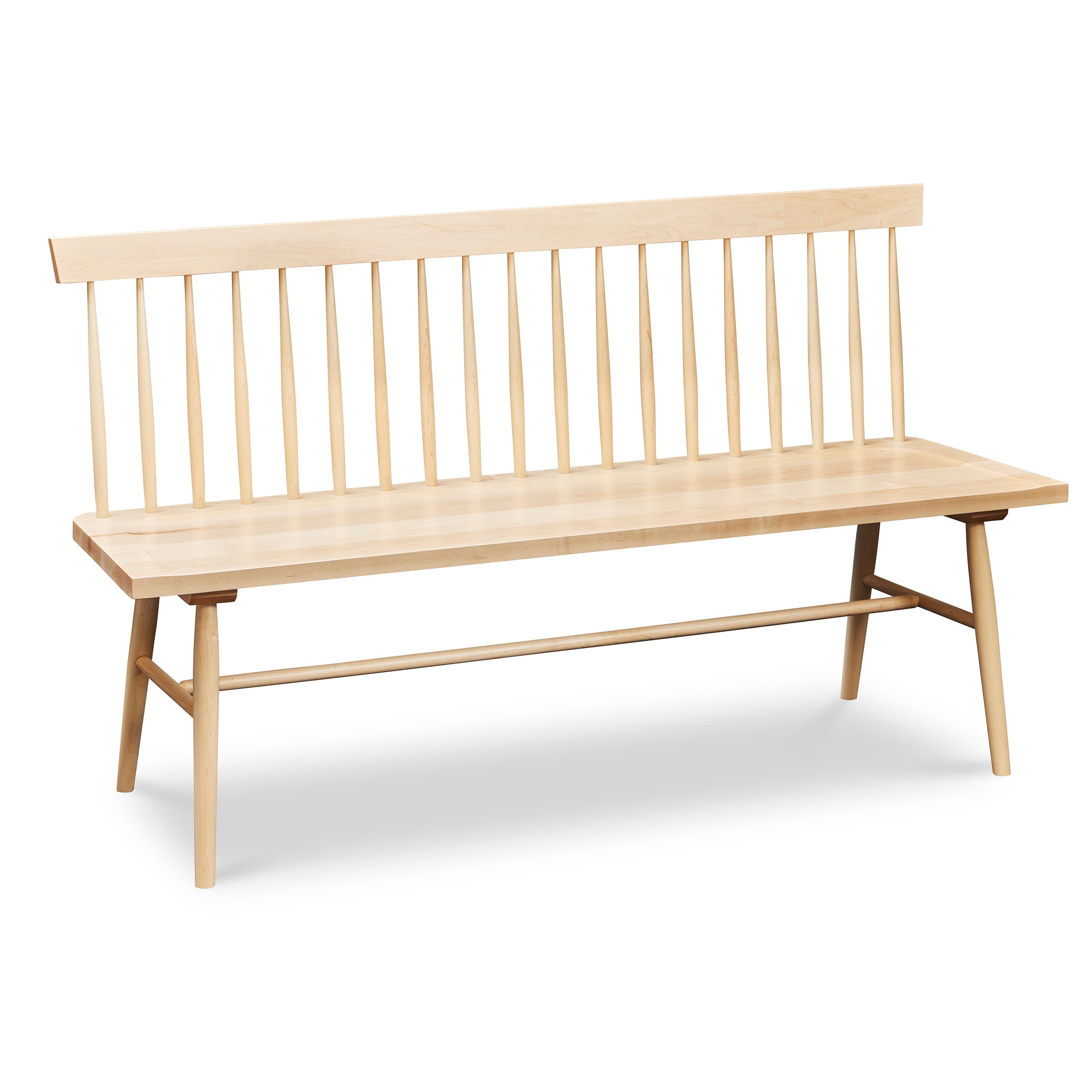 Spindle back dining bench sales
