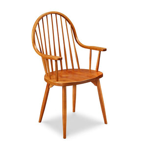 Farmington Windsor style continuous arm spindle chair in cherry