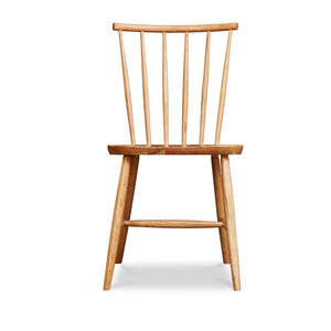 Windsor style chair with round crest in cherry