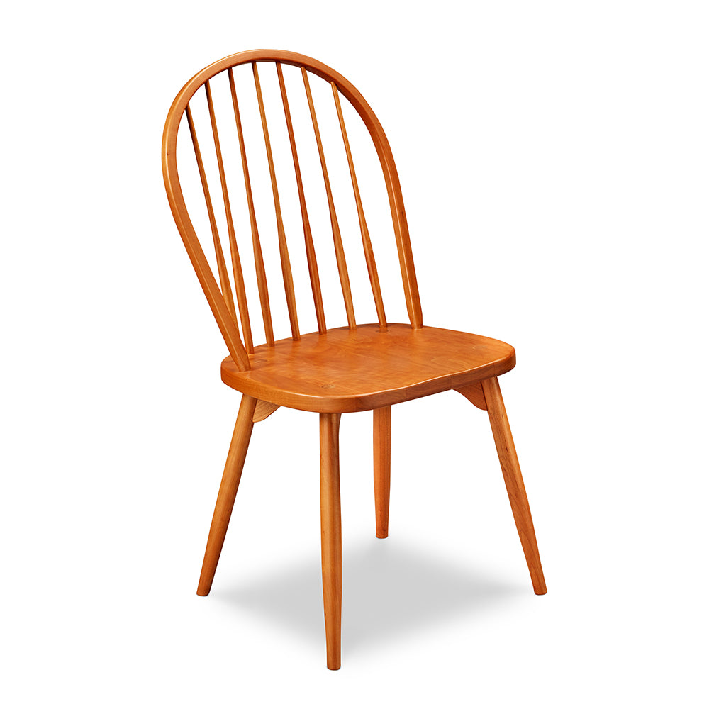 Farmington Windsor style spindle back side chair in cherry