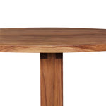 Up close photo of joinery on walnut Lokie Coffee Table