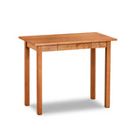Chilton Furniture's Acadia collection cherry writing desk with one pencil drawer