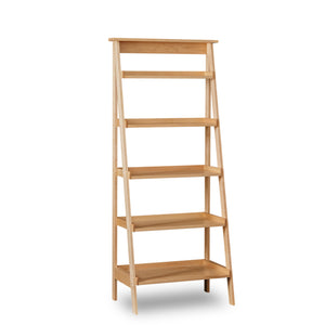 Maple Ladder Shelf from Chilton Furniture with 5 open shelves