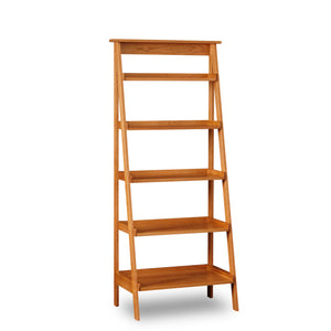 Cherry Ladder Shelf from Chilton Furniture with 5 open shelves