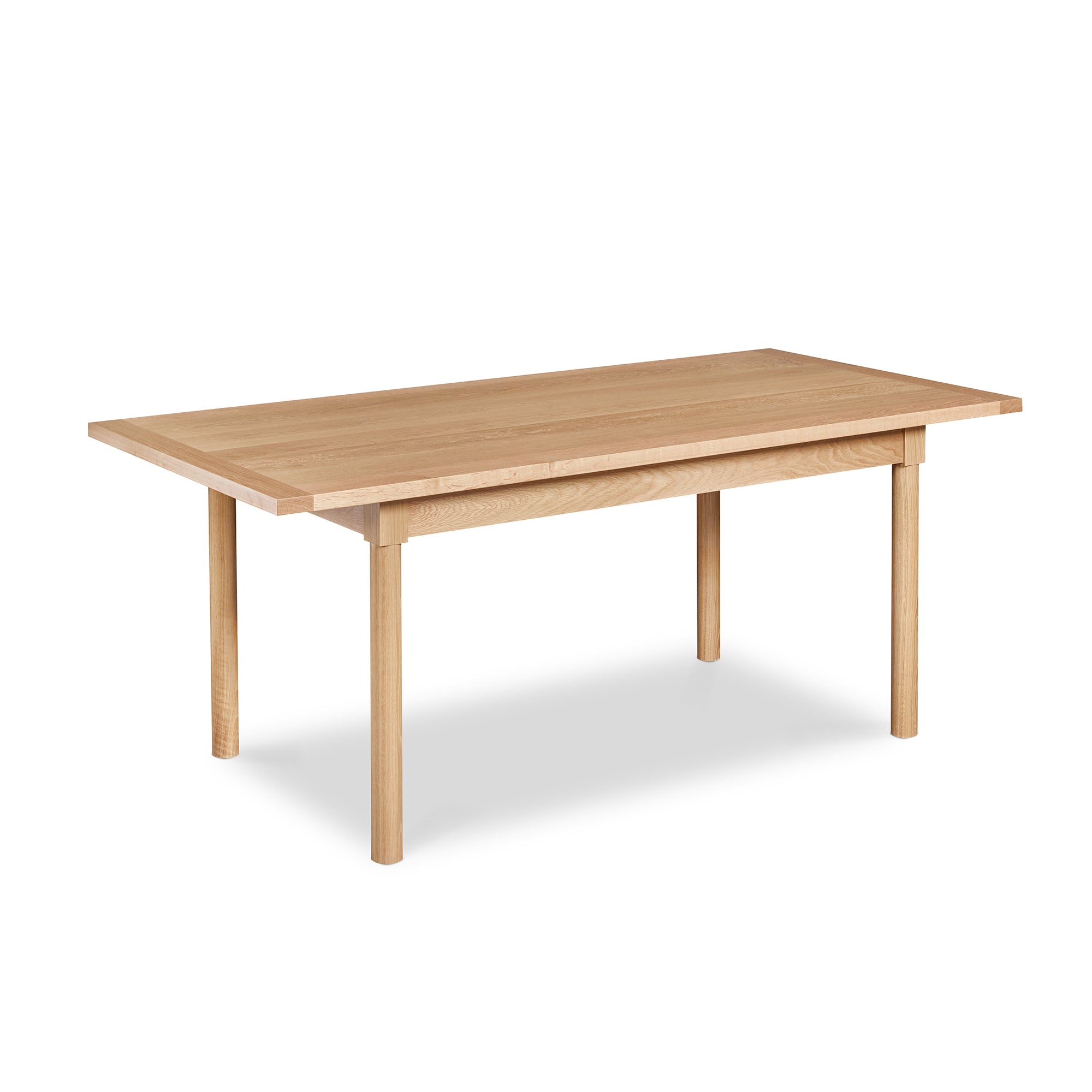White Oak Tabletops with Breadboard Ends - 2 Thick